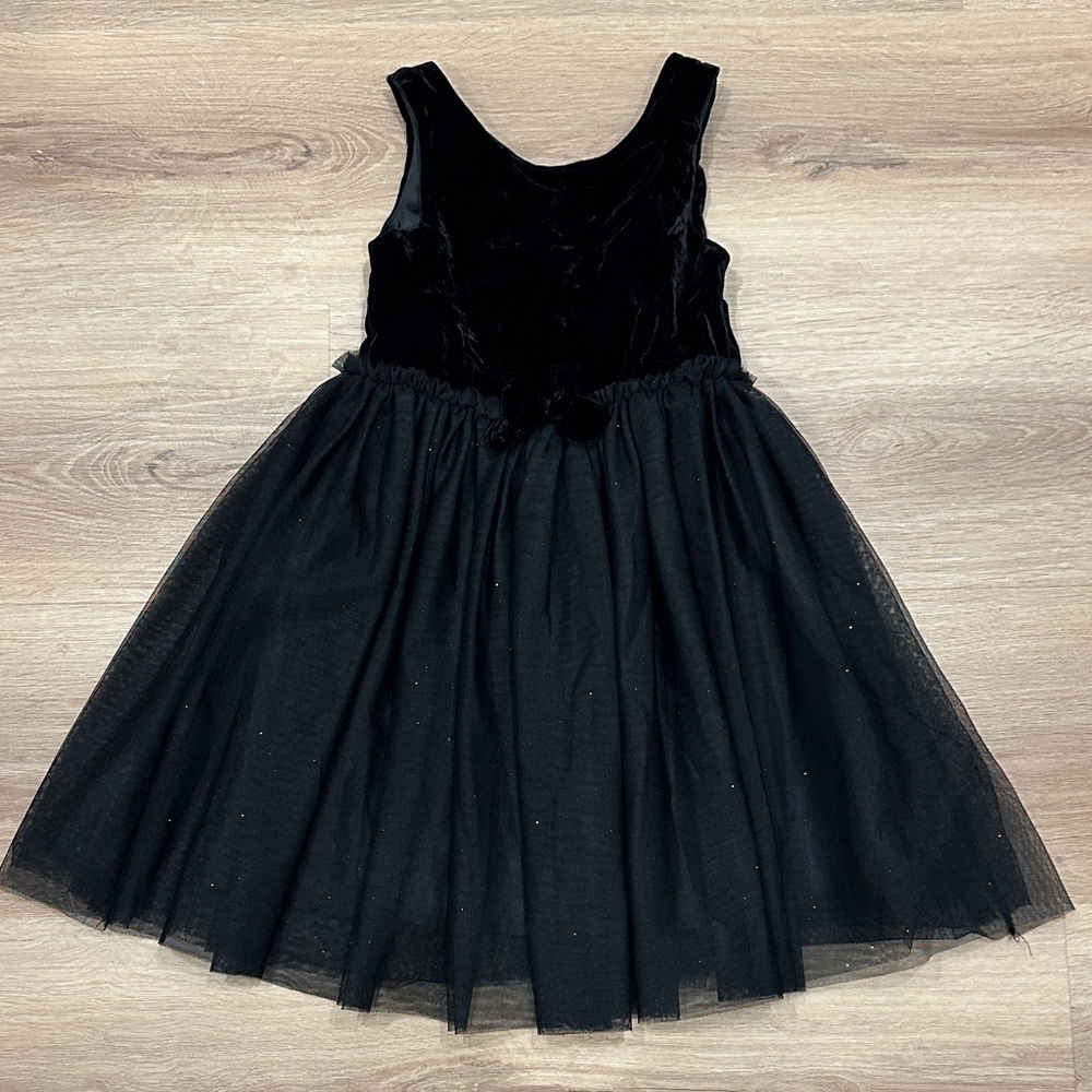 H&M Elegant Black Velvet Gown